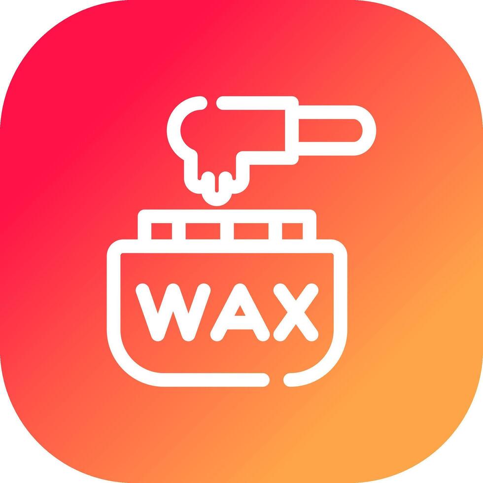 Wax Creative Icon Design vector