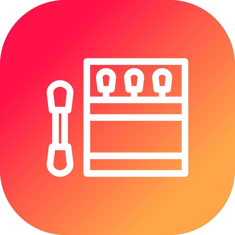 Cotton Swabs Creative Icon Design vector