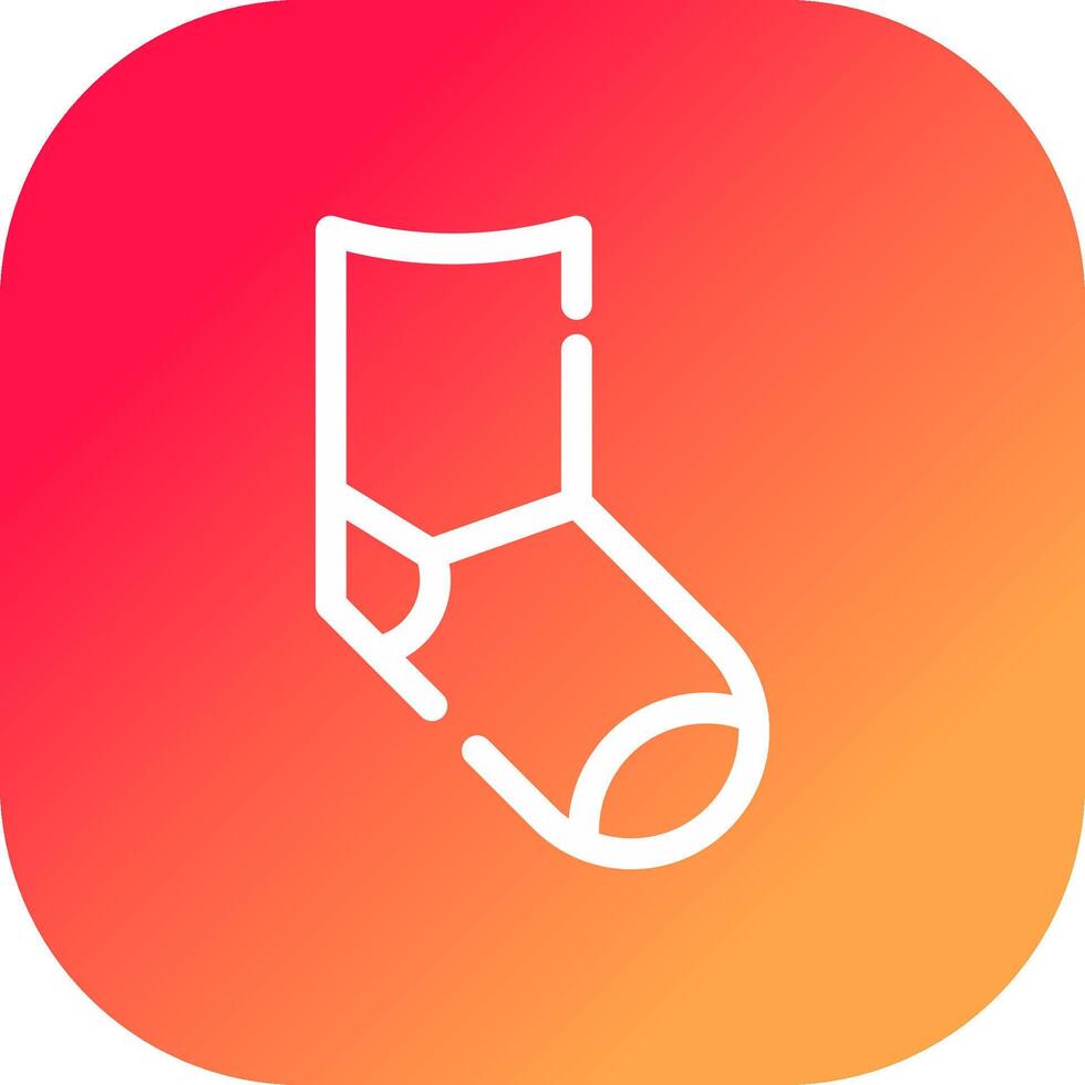 Sock Creative Icon Design vector