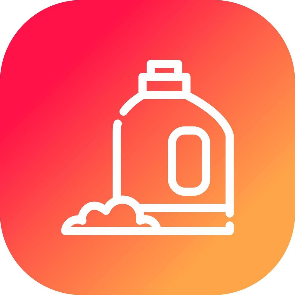 Detergent Creative Icon Design vector