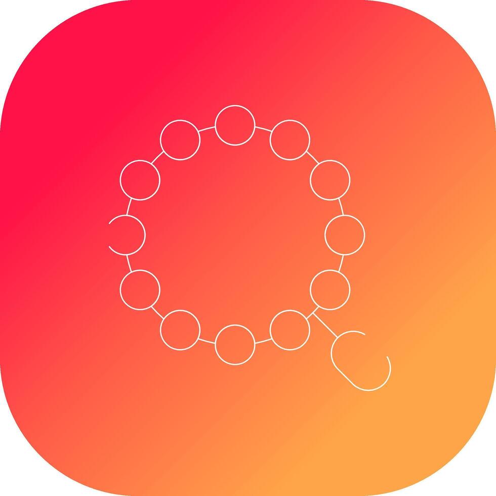 Beads Creative Icon Design vector