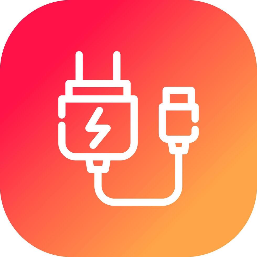 Charger Creative Icon Design vector