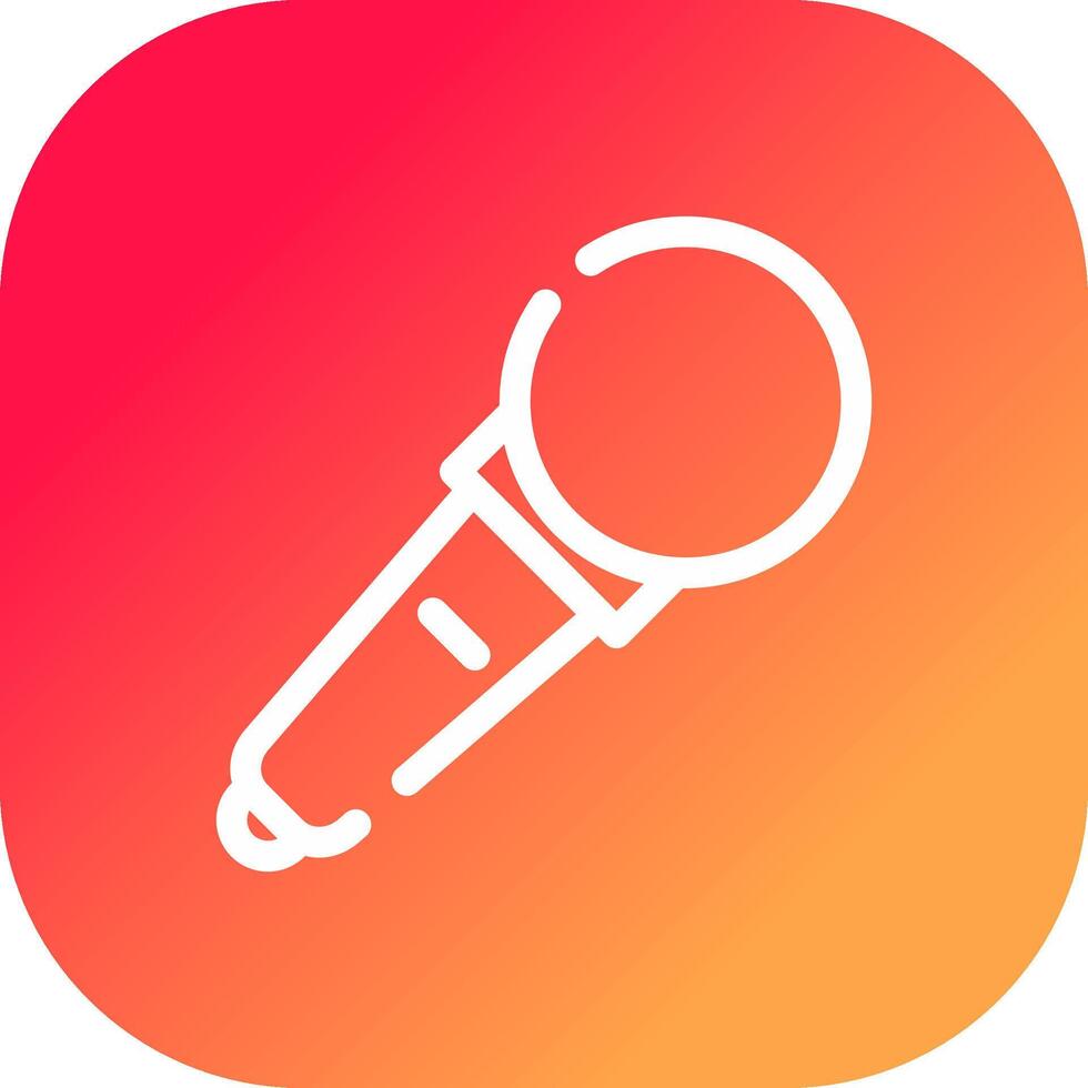 Mic Creative Icon Design vector