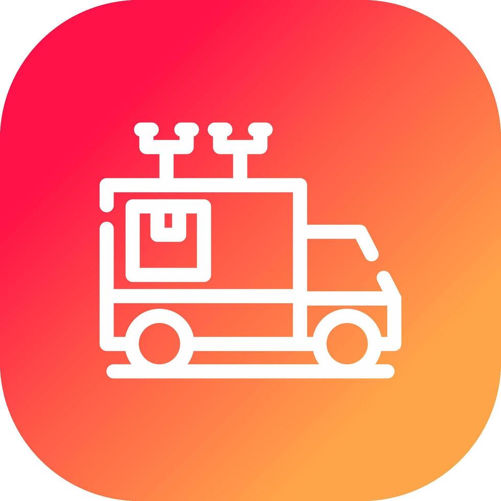 Delivery Creative Icon Design vector