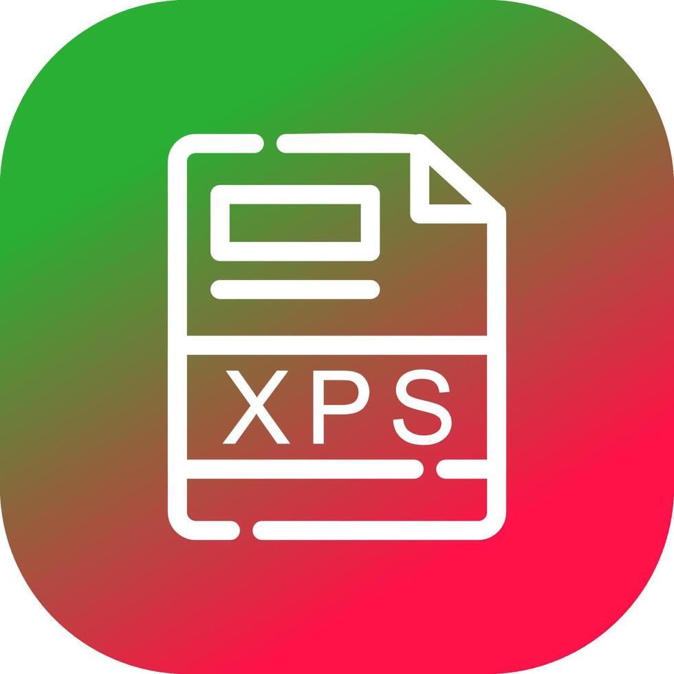 XPS Creative Icon Design vector