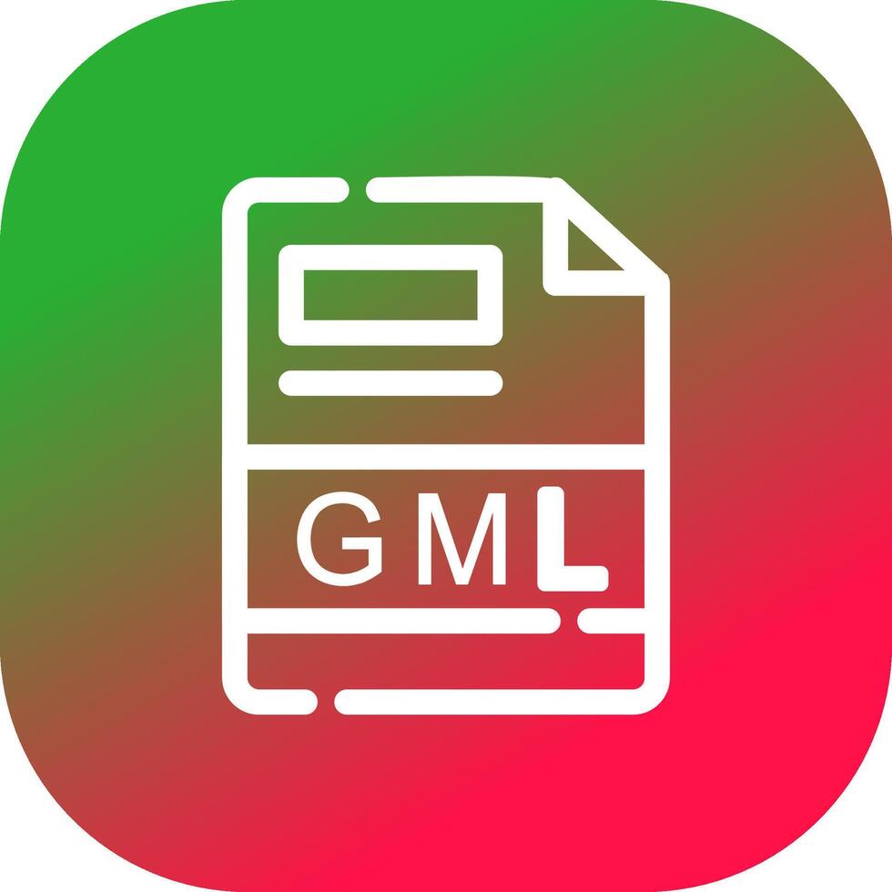 GML Creative Icon Design vector