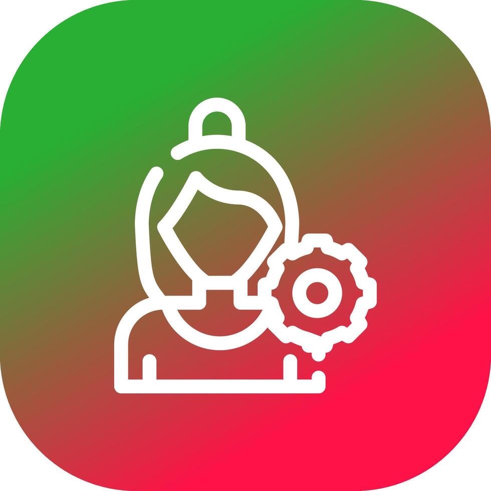 User Settings Creative Icon Design vector