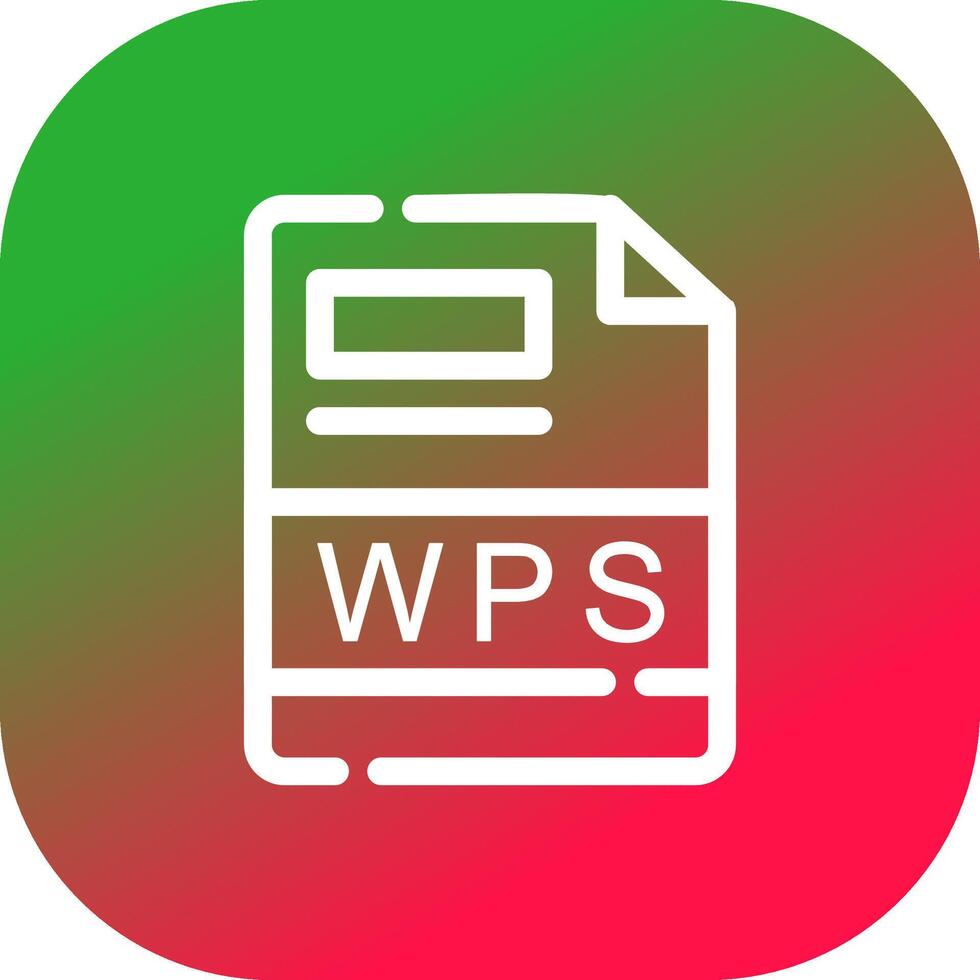 WPS Creative Icon Design vector