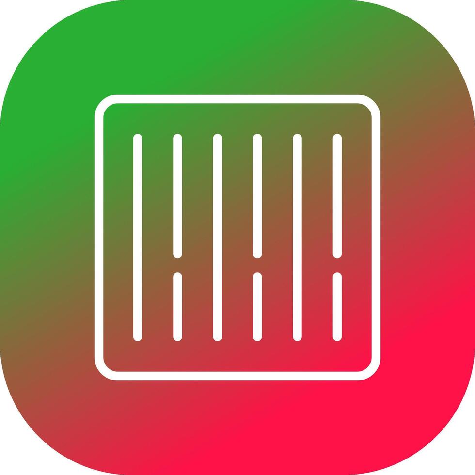 Barcode Creative Icon Design vector