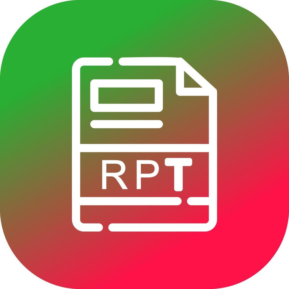 RPT Creative Icon Design vector