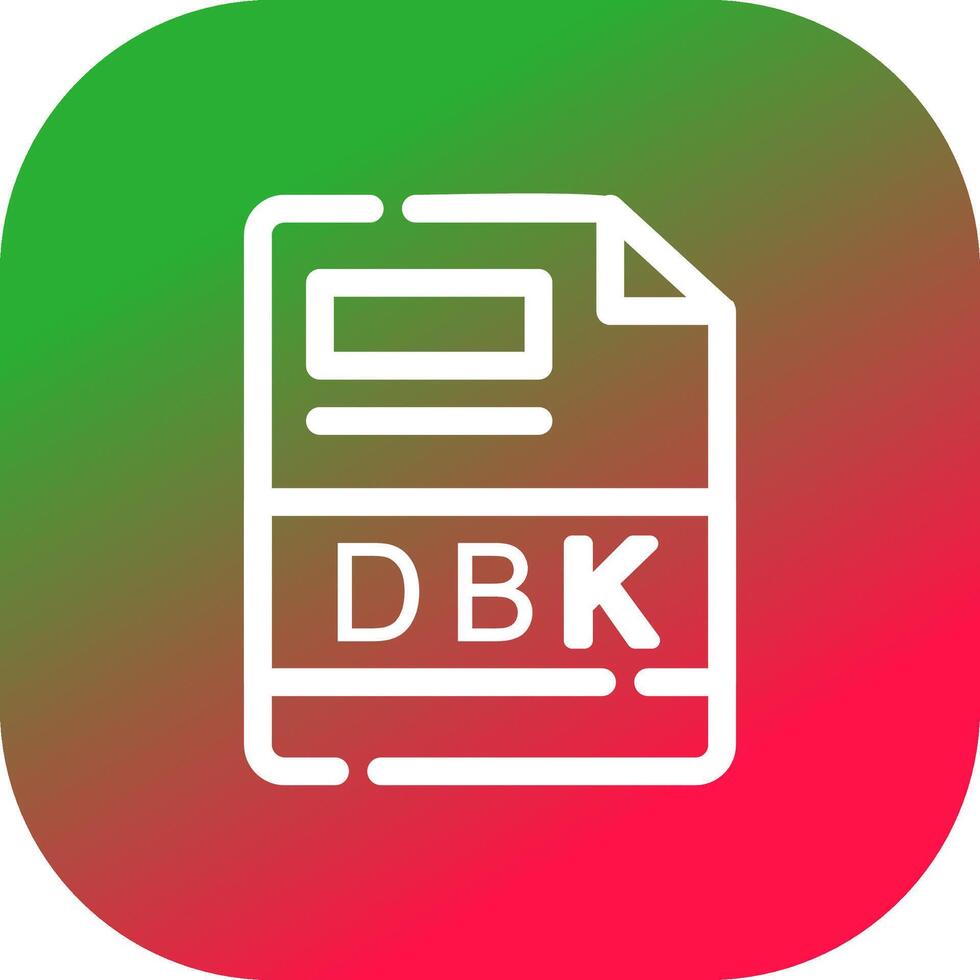 DBK Creative Icon Design vector