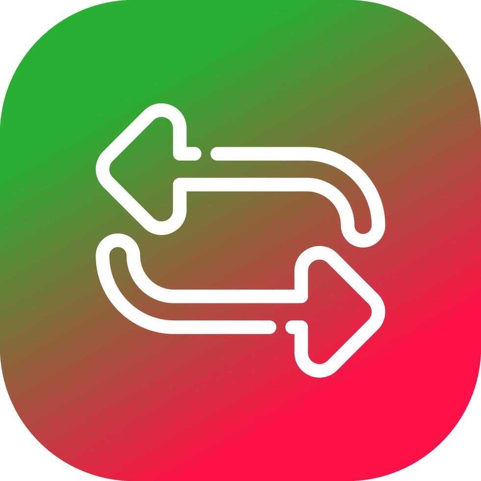Arrows Repeat Creative Icon Design vector