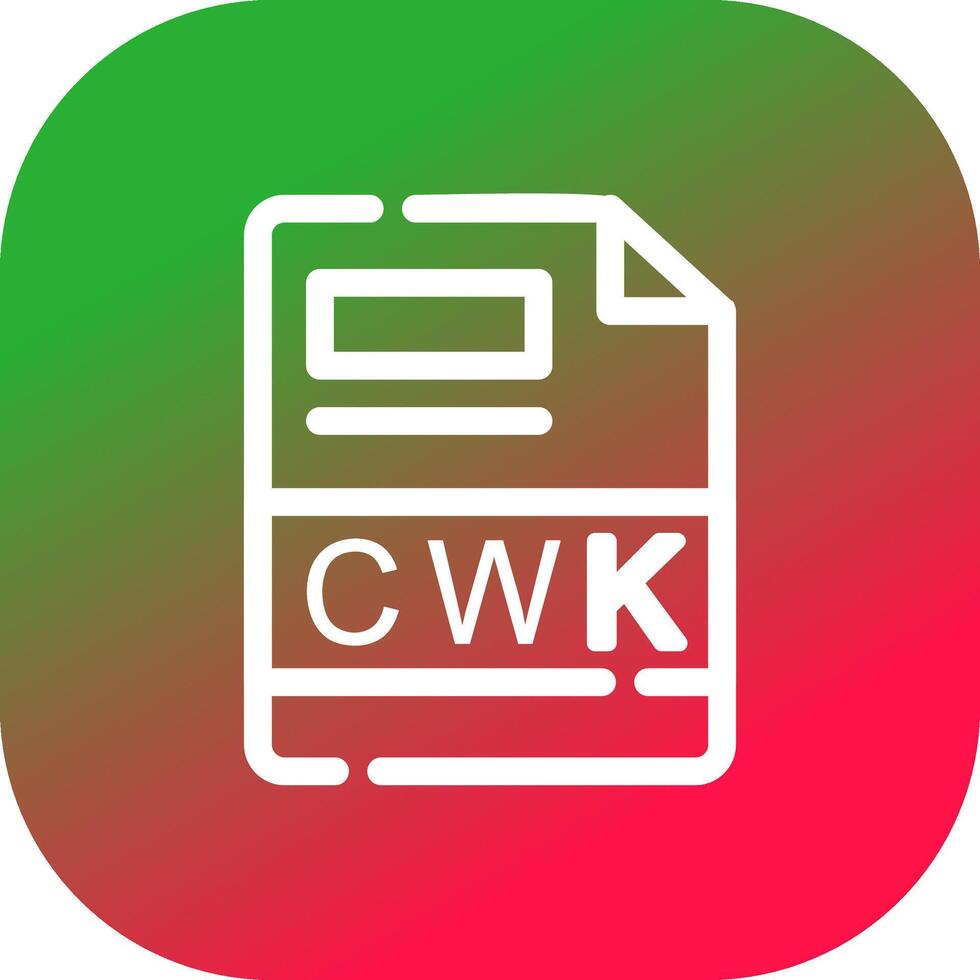 CWK Creative Icon Design vector