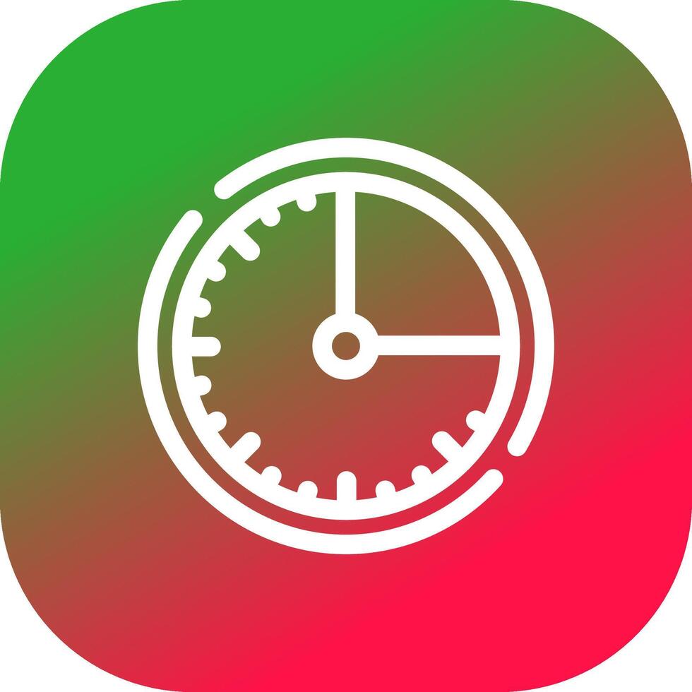 Time Quarter Creative Icon Design vector