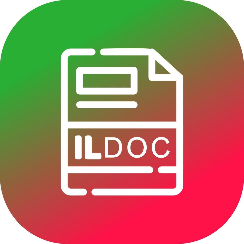 ildoc creativo icono diseño vector