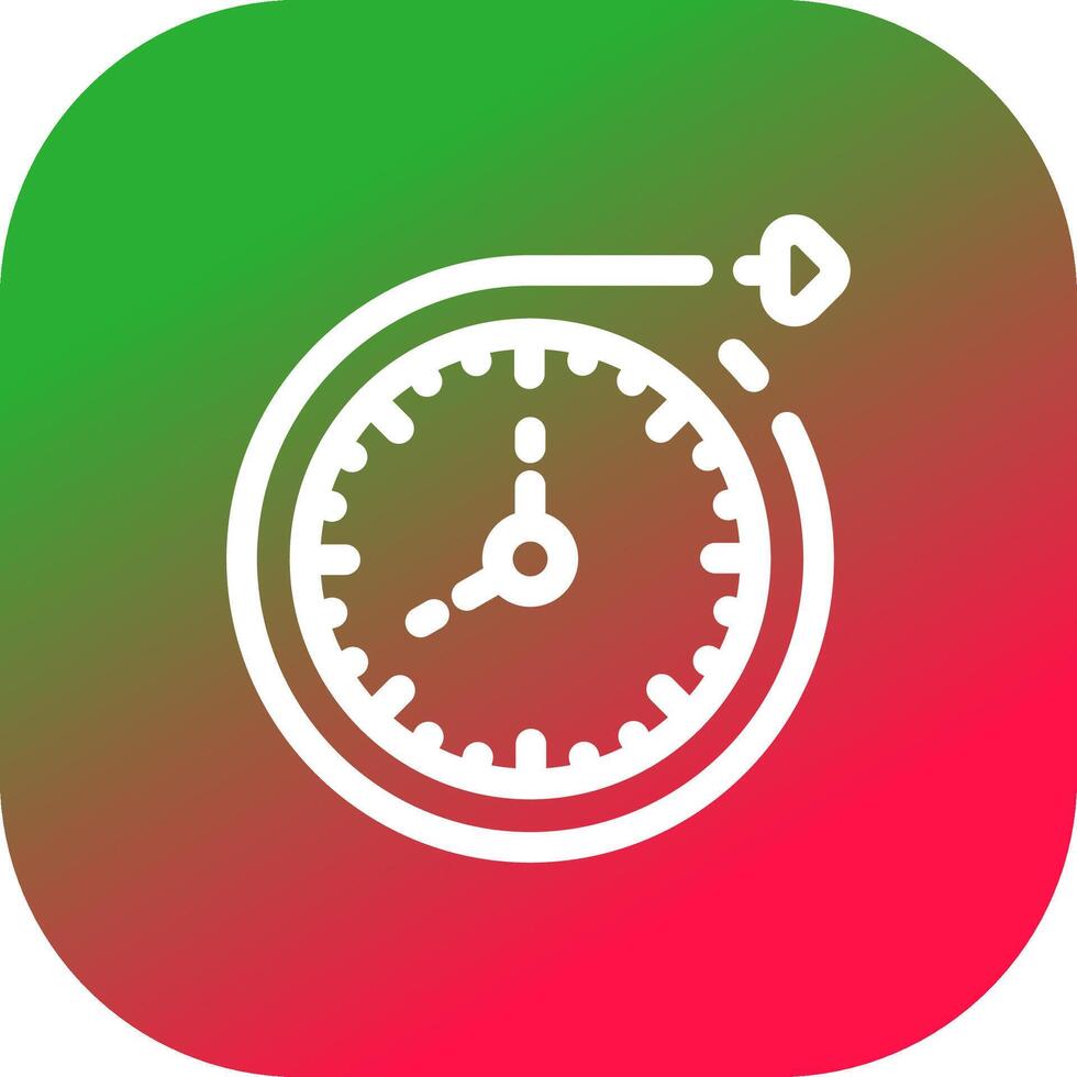 Time Forward Creative Icon Design vector