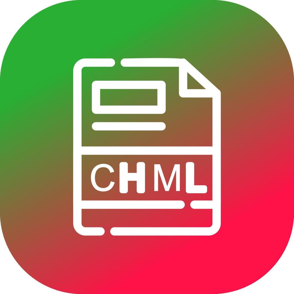 chml creativo icono diseño vector