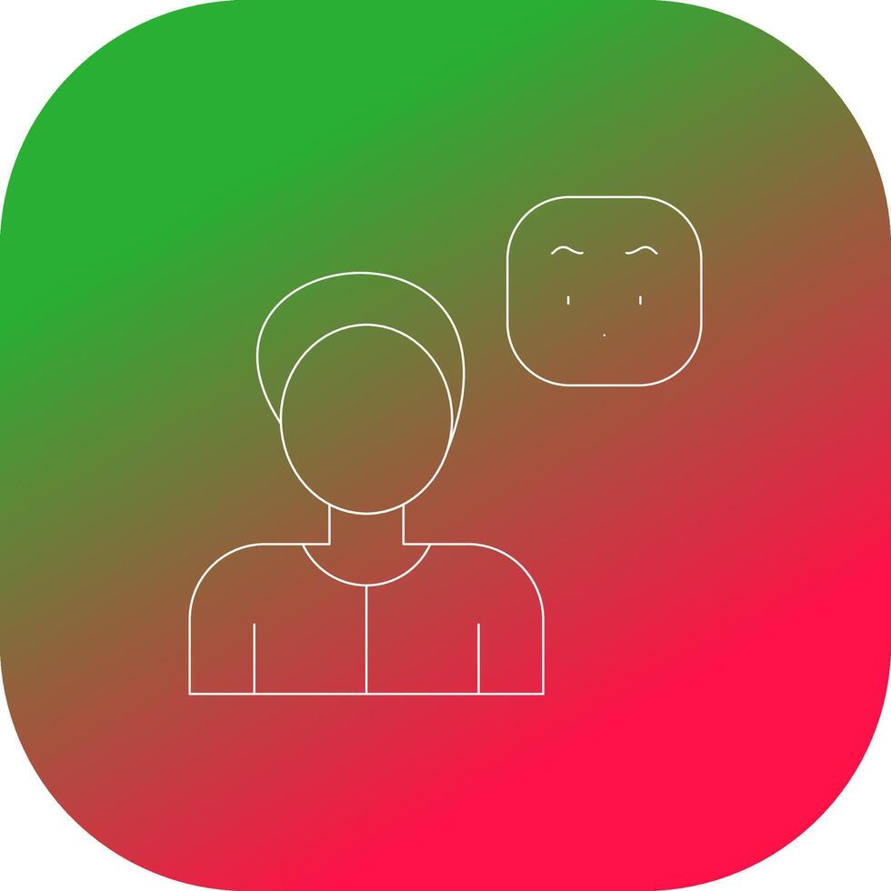 Amused Creative Icon Design vector
