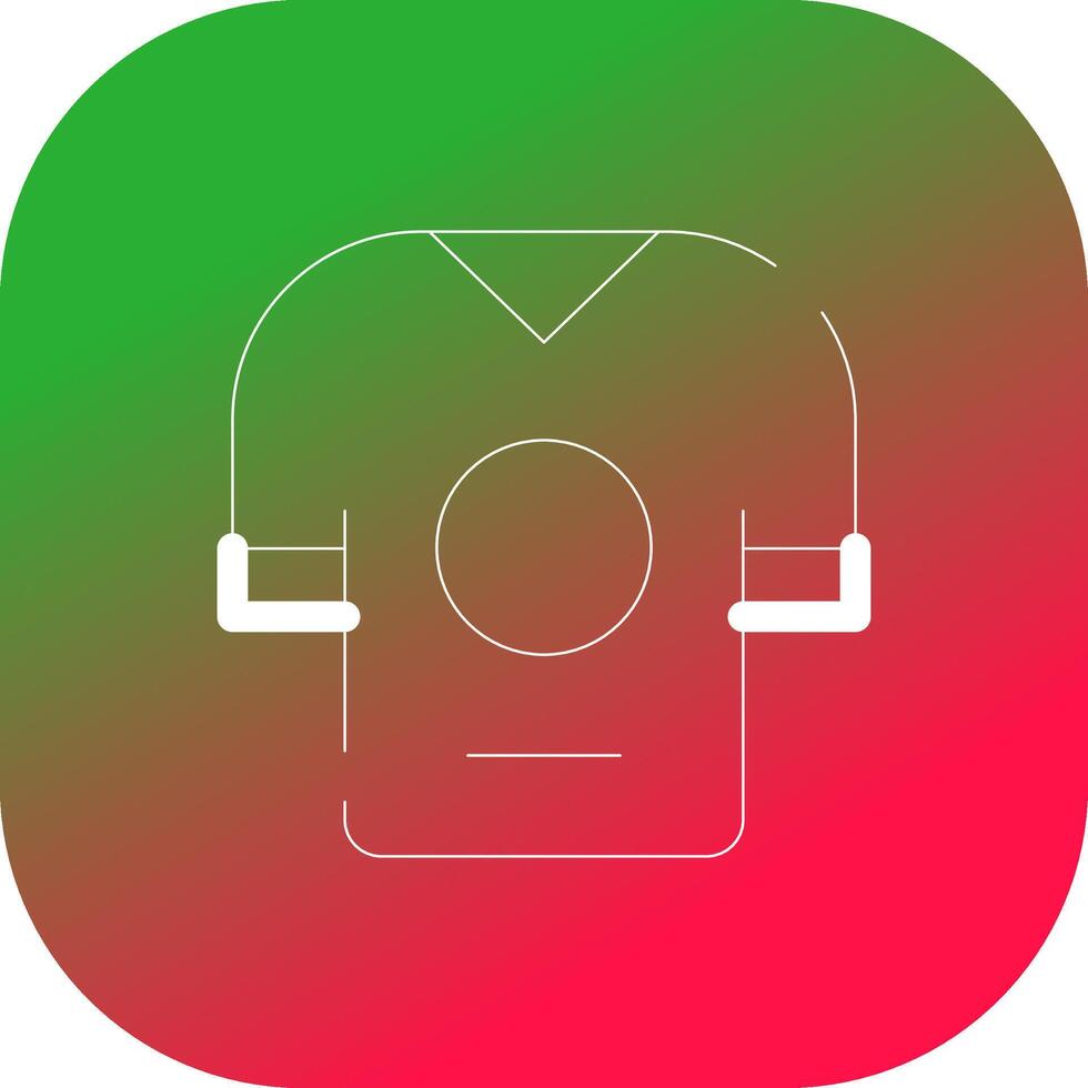 T-Shirt Creative Icon Design vector