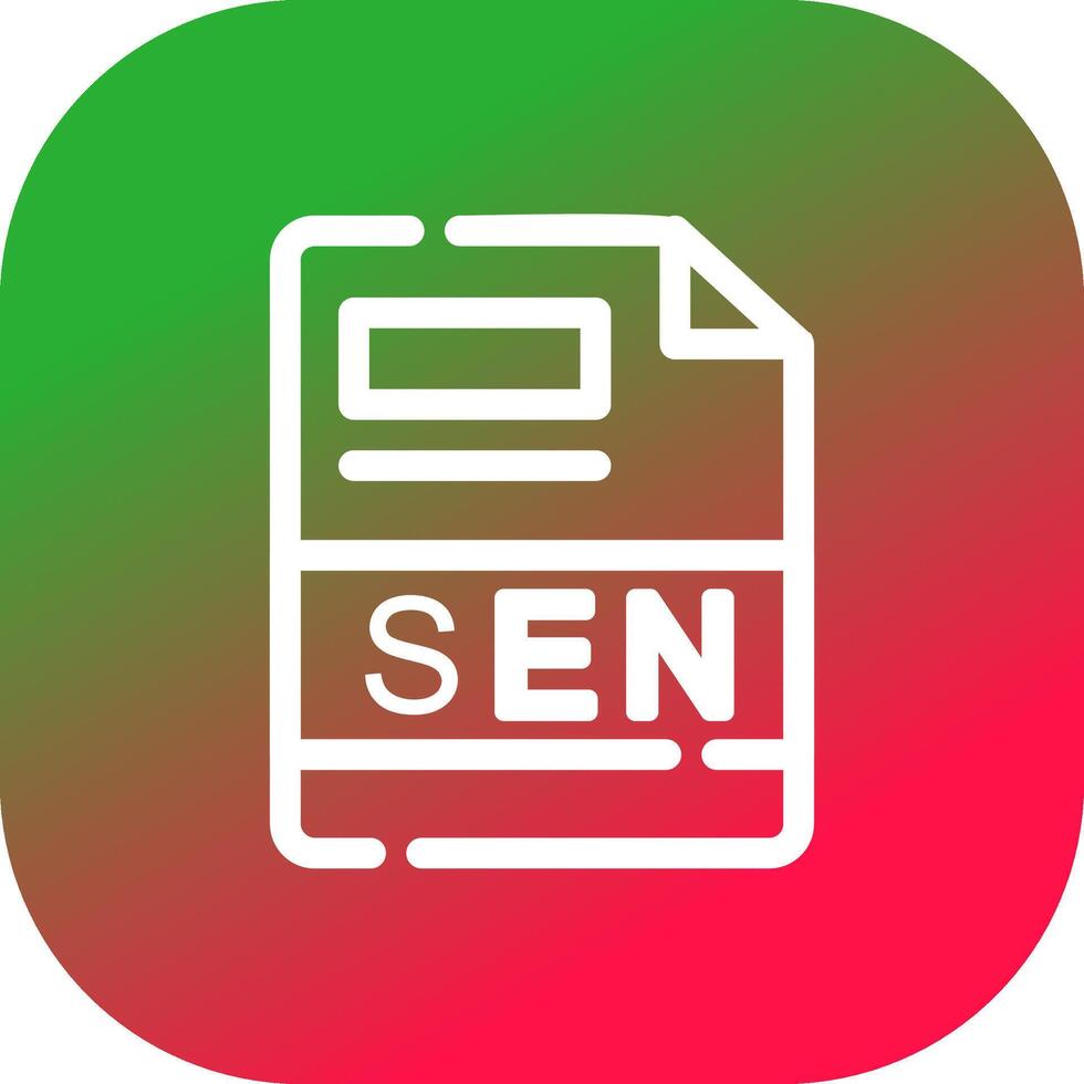 SEN Creative Icon Design vector