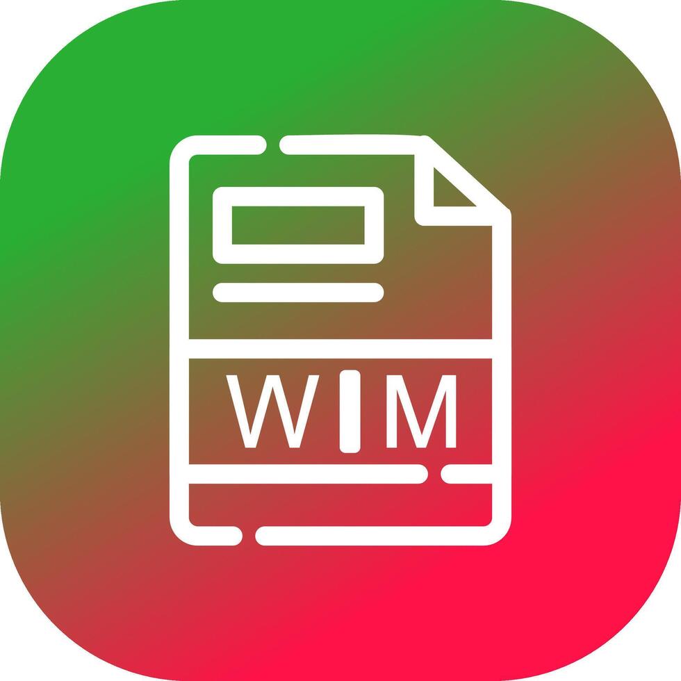 WIM Creative Icon Design vector