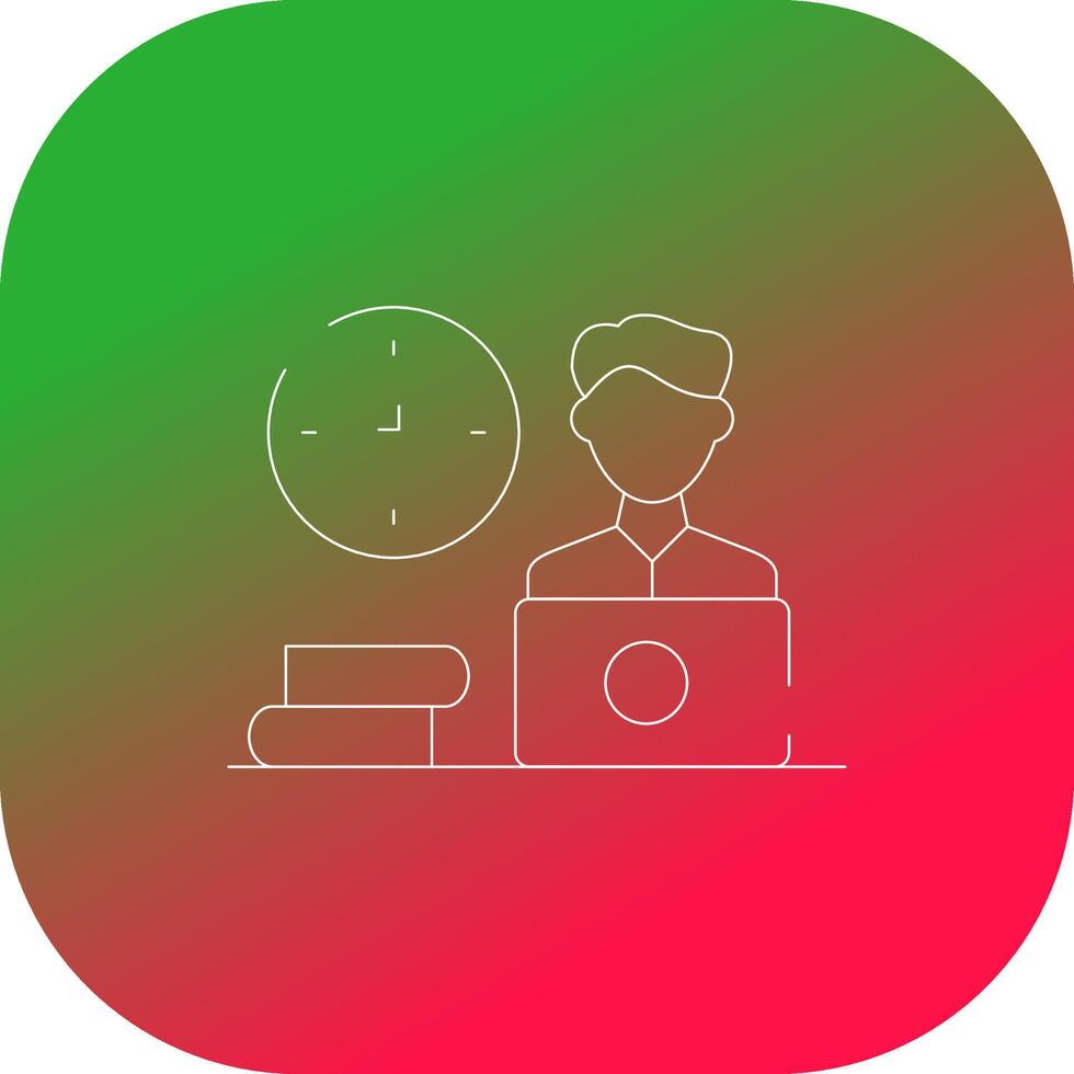 Work Habits Creative Icon Design vector