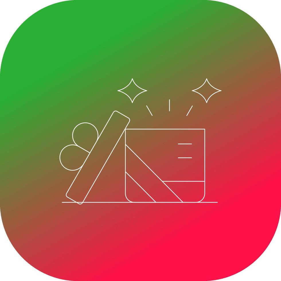 Surprised Creative Icon Design vector