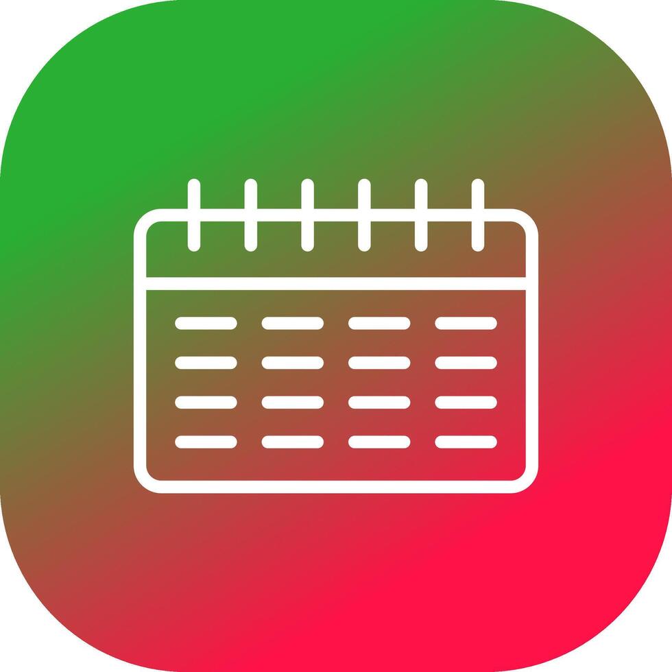 Calendar Creative Icon Design vector