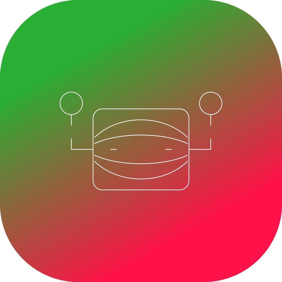 Virtual Assistant Creative Icon Design vector