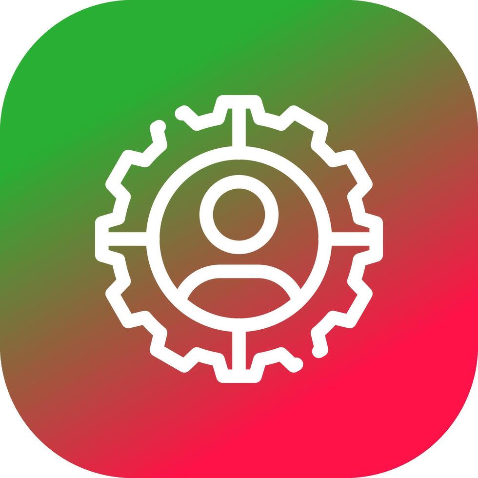 Personalization Creative Icon Design vector