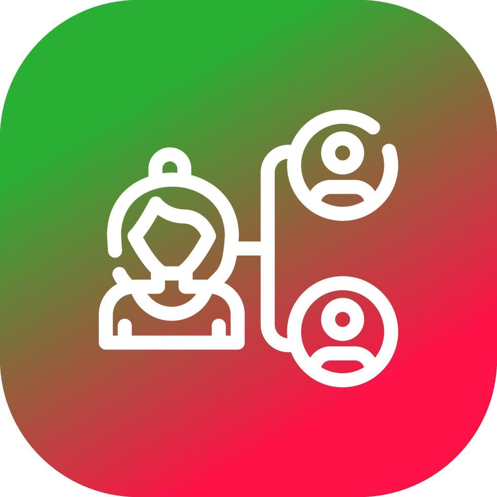 Manager Creative Icon Design vector