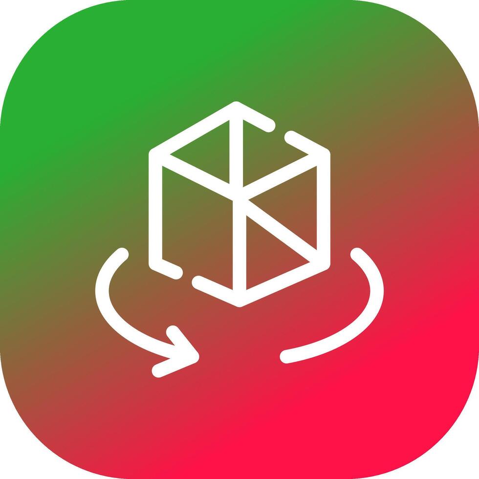 3d Creative Icon Design vector