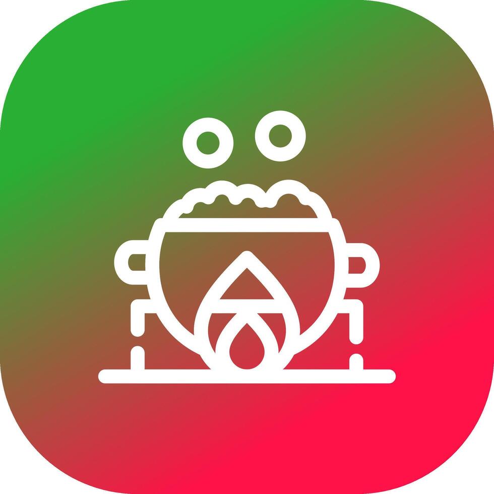 Cauldron Creative Icon Design vector