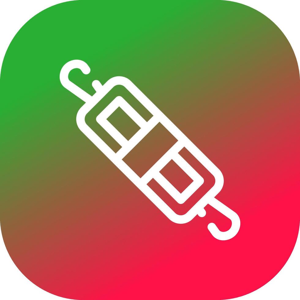 Rolling Pin Creative Icon Design vector