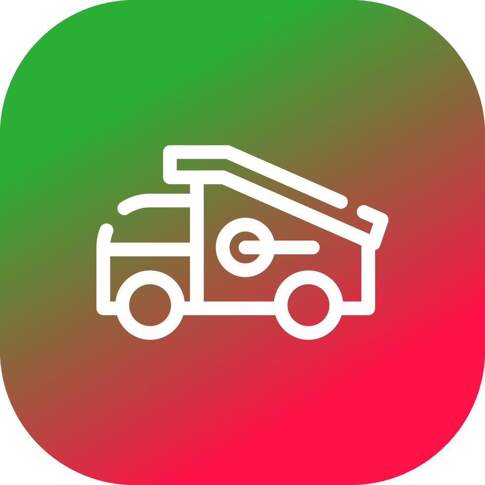 Truck Creative Icon Design vector