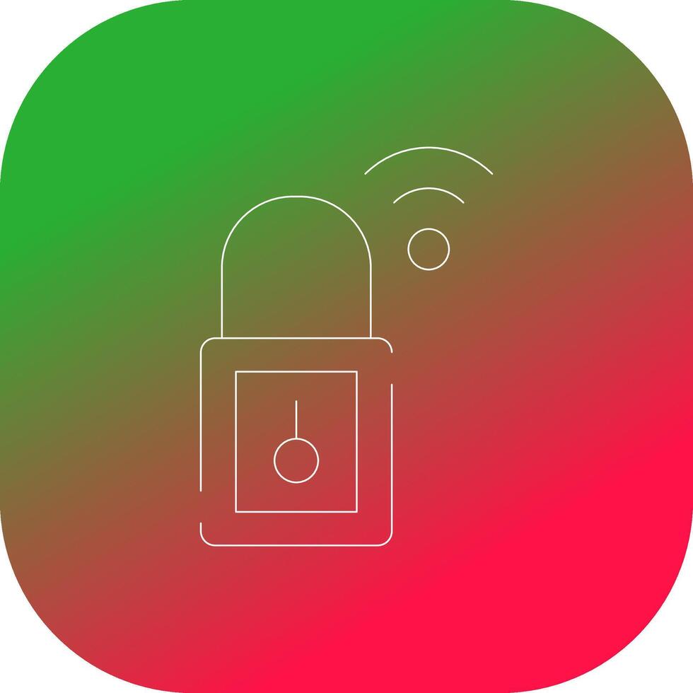 Smart Security Creative Icon Design vector