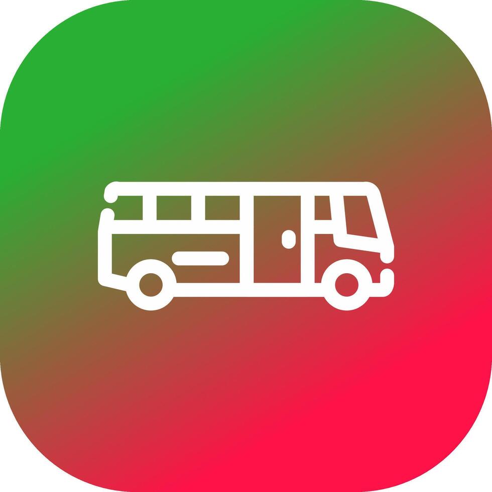 diseño de icono creativo de autobús escolar vector