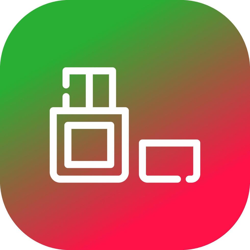 Flash Drive Creative Icon Design vector