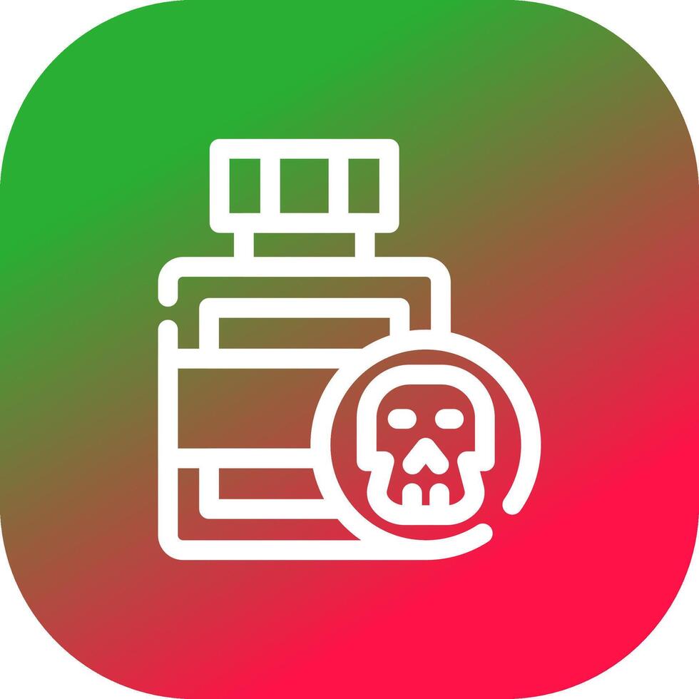 Poison Creative Icon Design vector