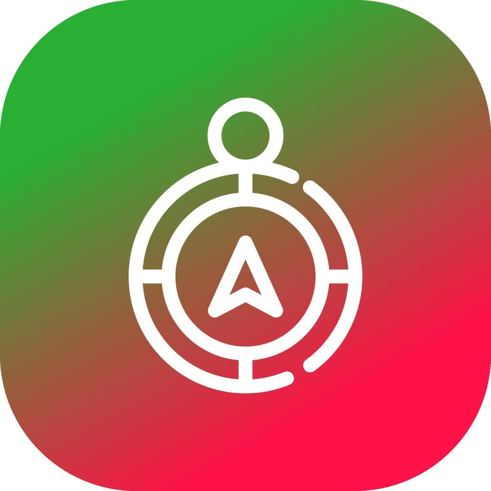 Compass Creative Icon Design vector