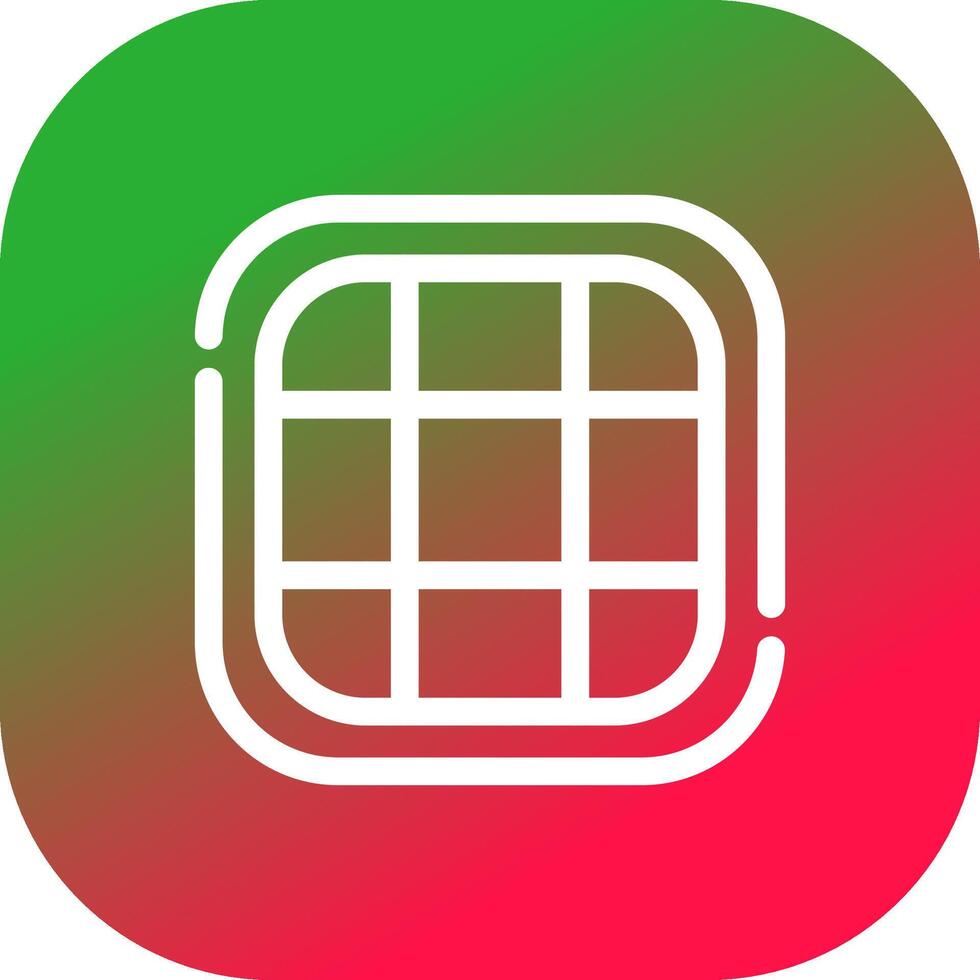 Grid Creative Icon Design vector