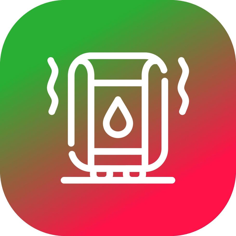 Humidifier Creative Icon Design vector