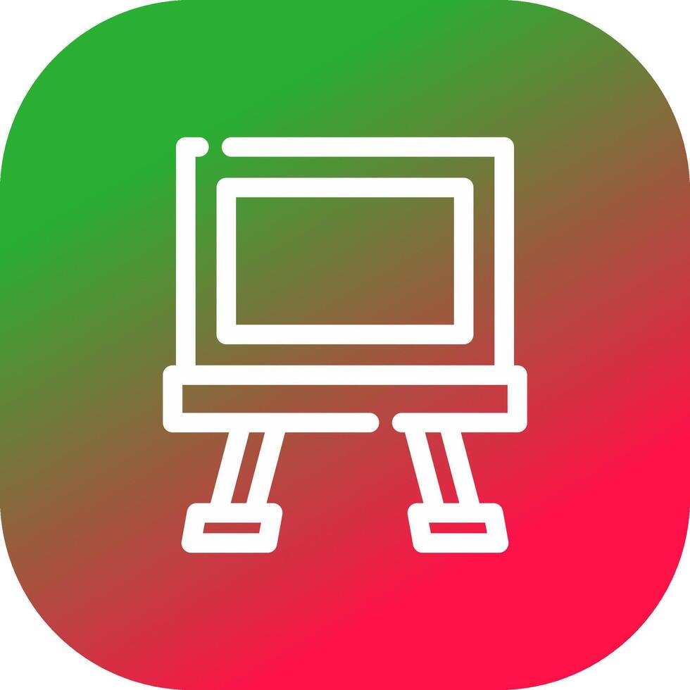 Canvas Creative Icon Design vector