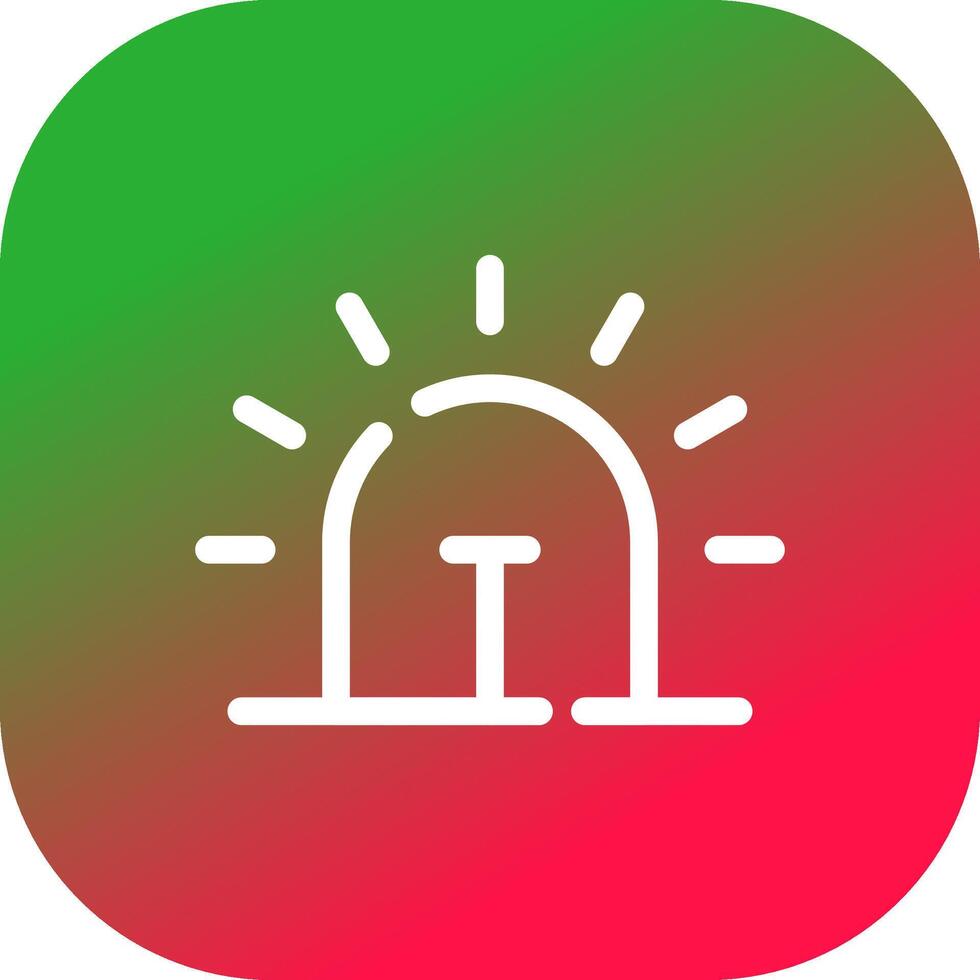 Siren Creative Icon Design vector