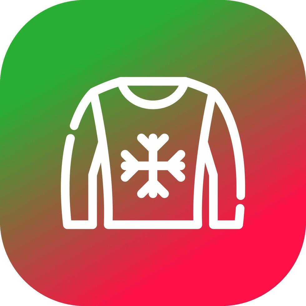 Jumper Creative Icon Design vector