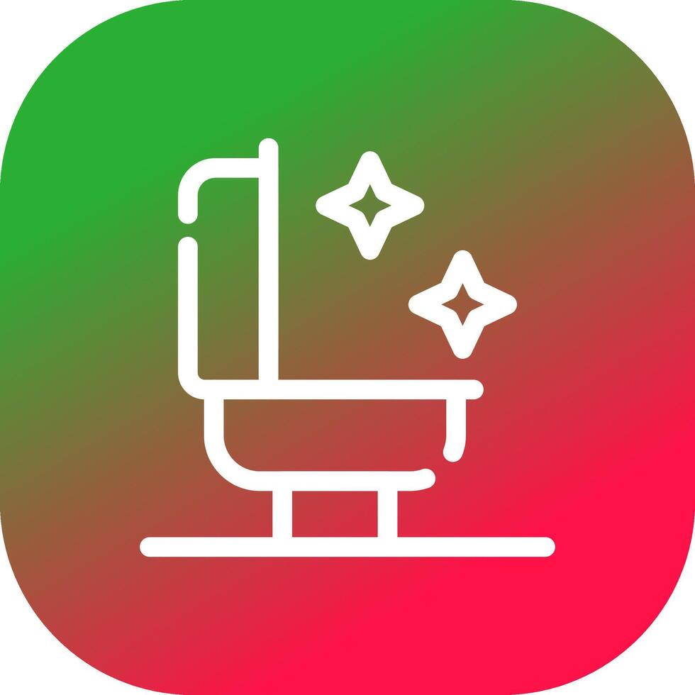 Bathroom Cleaning Creative Icon Design vector