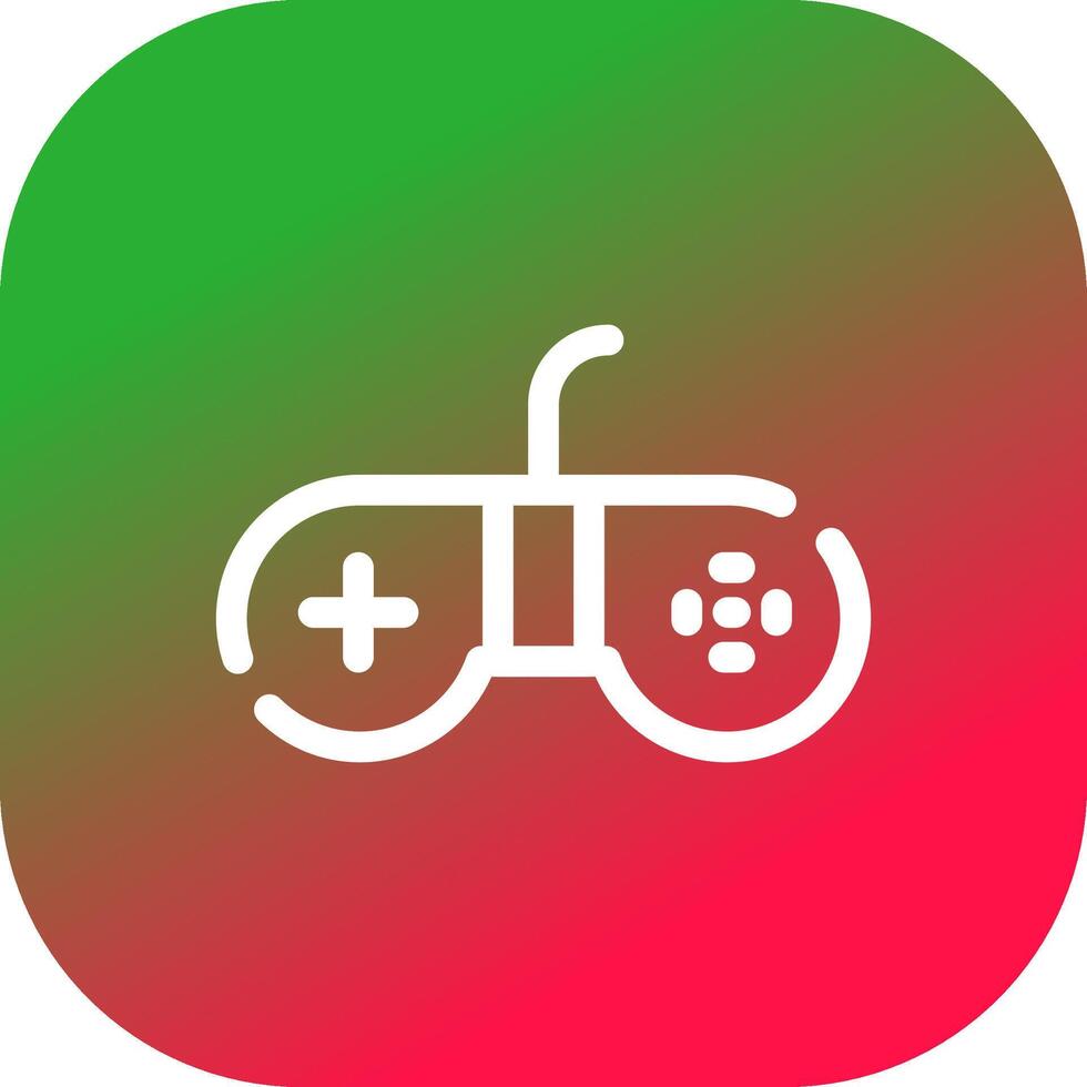 Gamepad Creative Icon Design vector