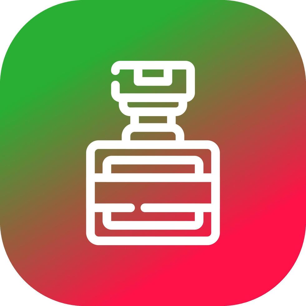 Perfume Creative Icon Design vector