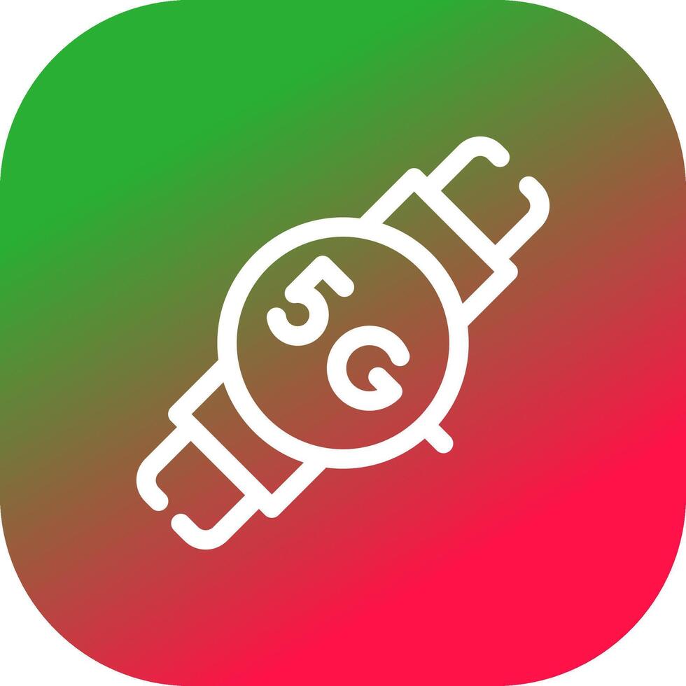Smart Watch Creative Icon Design vector