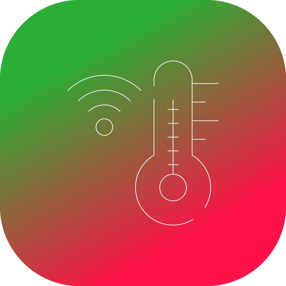 Thermostat Creative Icon Design vector